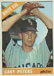 1966 Topps Baseball Cards      111     Gary Peters